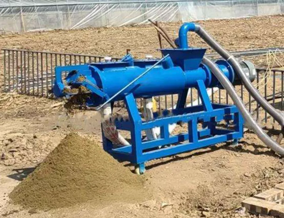 Сепаратор, шнековый обезвоживатель 11кВт / Модель 400